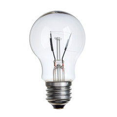 light bulb isolated on white