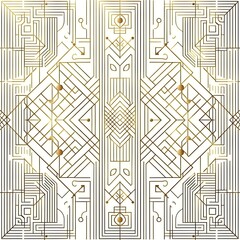 abstract circuit board