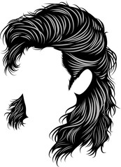 haircut mullet hairstyle 