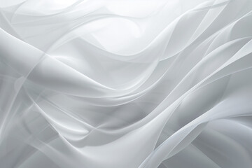 Fototapeta premium Modern abstract gray wallpaper on white background - High-quality illustration of abstract gray designs against a white backdrop.