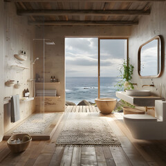Fototapeta premium Bathroom Interior