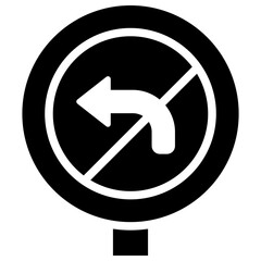 left solid icon