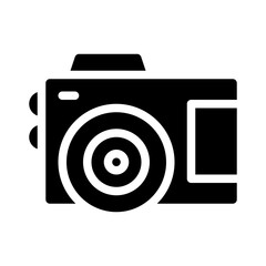 photograph glyph icon