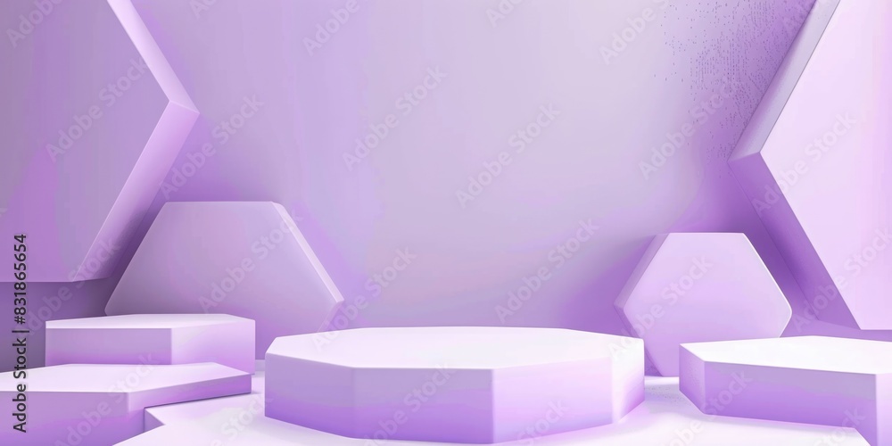 Aufkleber a purple background with a white square in the middle. the cubes are arranged in a way that creates 