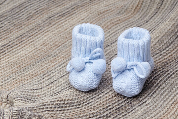 baby booties, for newborns, the first shoes for delicate feet