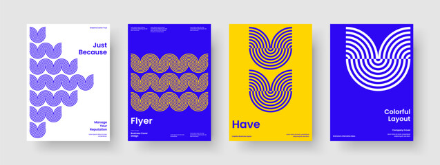 Obraz premium Abstract Report Layout. Isolated Brochure Template. Creative Poster Design. Banner. Flyer. Background. Book Cover. Business Presentation. Journal. Catalog. Notebook. Handbill. Leaflet. Pamphlet