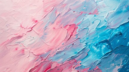 Art oil and acrylic smear blot canvas painting wall. Abstract texture pastel color stain brushstroke texture background.