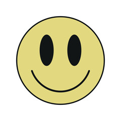 Fototapeta premium Retro Smiley Element