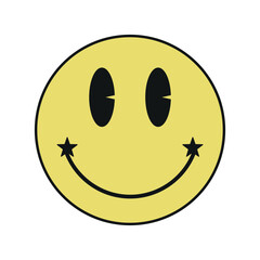 Retro Smiley Element