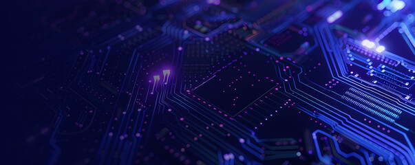 Obraz premium Ideal for technological operations, neural networks, AI, data transmission and encryption, digital archives, audio and visual representations, scientific research, digital background