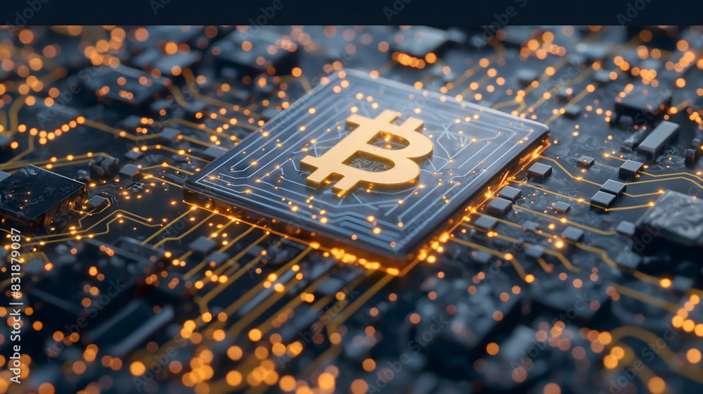 Poster 15. picture ai-generated educational content providing in-depth insights into blockchain technology 