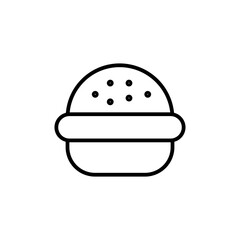 burger line icon