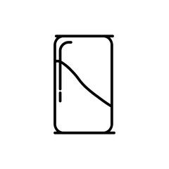 drink line icon