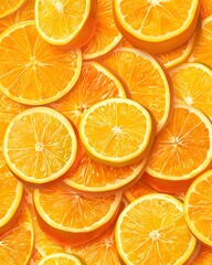 Fototapeta premium orange slices background