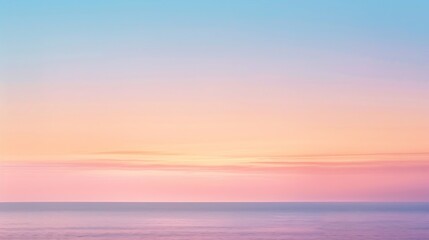 A mesmerizing gradient of pastel hues, like a sunset melting into the horizon