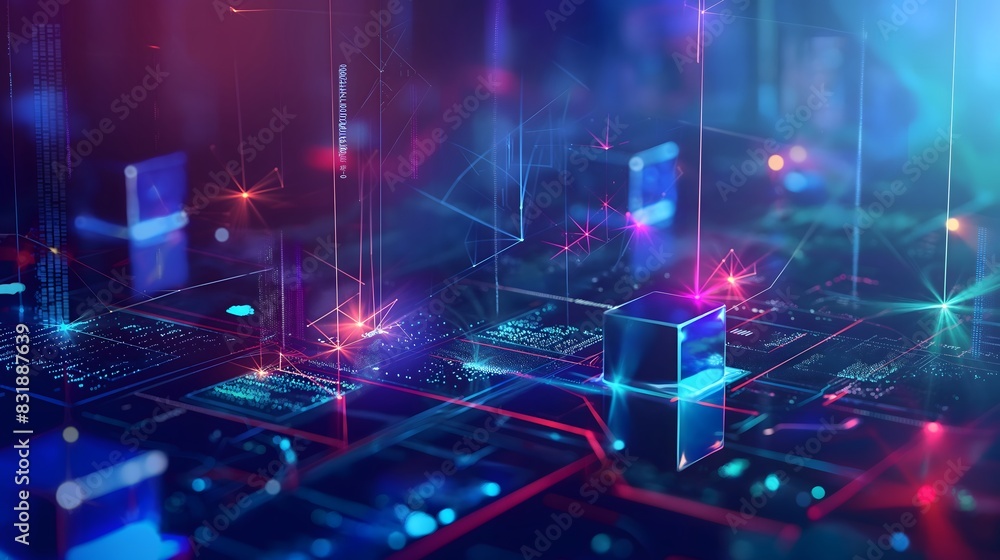 Poster 9. envision ai-powered decentralized exchanges, optimizing liquidity and minimizing trading fees for