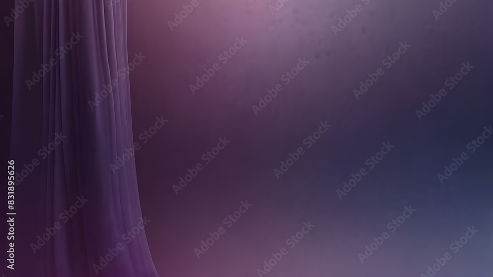 Poster gradient background in purple abstraction