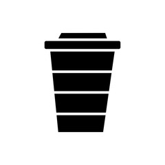 coffe cup glyph icon