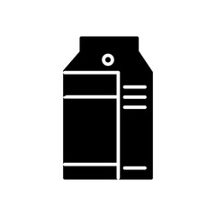 milk glyph icon