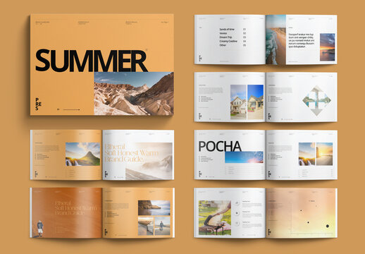 Summer Brochure Layout