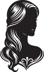 Female Silhouette Images- Girl vector image - beautiful woman silhouette 