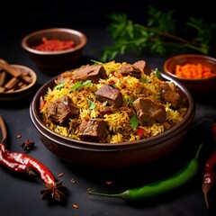 beef pulao