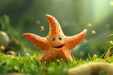 cartoon starfish