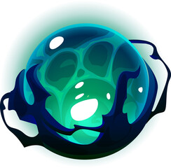 Alien Planet Cartoon