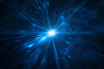 a bright light in the sky