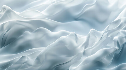 Obraz premium Abstract patterns formed by gently billowing elegant pearl white smoke, perfect for minimalism,