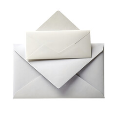 letter envelope and card transparent background