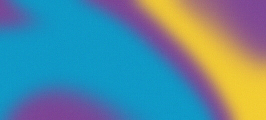 Violet and Lemon Yellow Blue abstract Gradient Wave on Textured Background