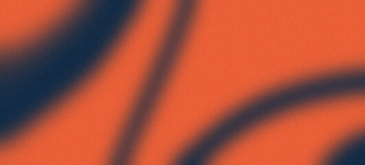 Cobalt Blue and Coral abstract Gradient Wave on Textured Background