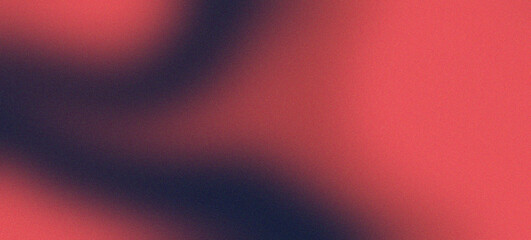 Navy Blue and Coral Pink abstract Gradient Wave on Textured Background