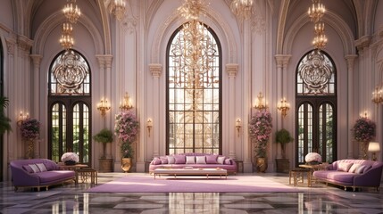 Obraz premium interior of building