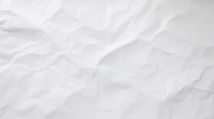 Obraz premium The texture of white paper is crumpled.