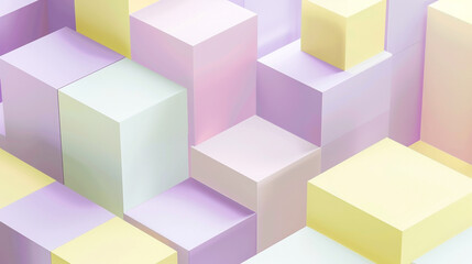 Obraz premium Geometric bursts in crimson and cream on a dynamic brochure for gourmet restaurants,