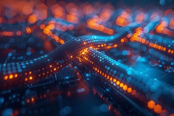 Fototapeta premium blockchain