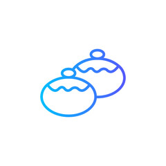sufganiyah gradient icon