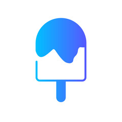 ice cream gradient icon