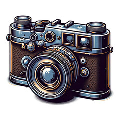 Vintage Camera Decoration