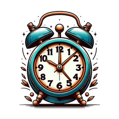 Vintage Alarm Clock Decoration