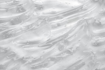 Transparent clear liquid serum gel cosmetic texture background