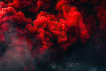 Generative ai on theme of beautiful texture thick smoke for design natural abstract background