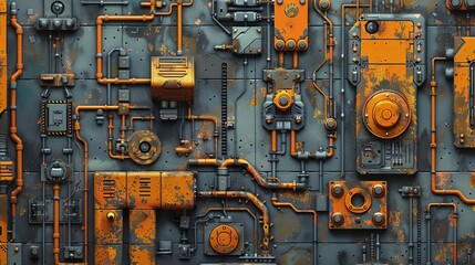 game sheet of factorio, topdown view, building, pixel art, 16BIT, square tile,