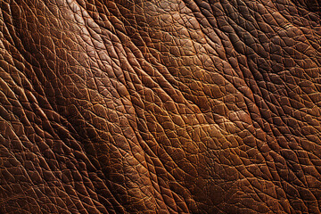Fototapeta premium Generative ai on theme of beautiful texture surface leather for design natural abstract background