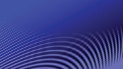 Blue gradient with curve line background for backdrop or presentation