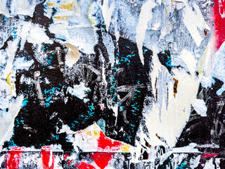 Grunge Revival: Evocative Textural Harmony in Old Poster-Inspired Backgrounds
