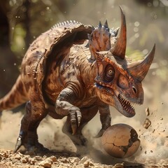 Obraz premium tyrannosaurus rex dinosaur