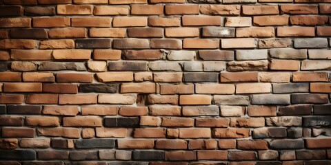 Perspective of a Brick Wall Background. Concept Brick Wall Textures, Urban Photography, Abstract Patterns